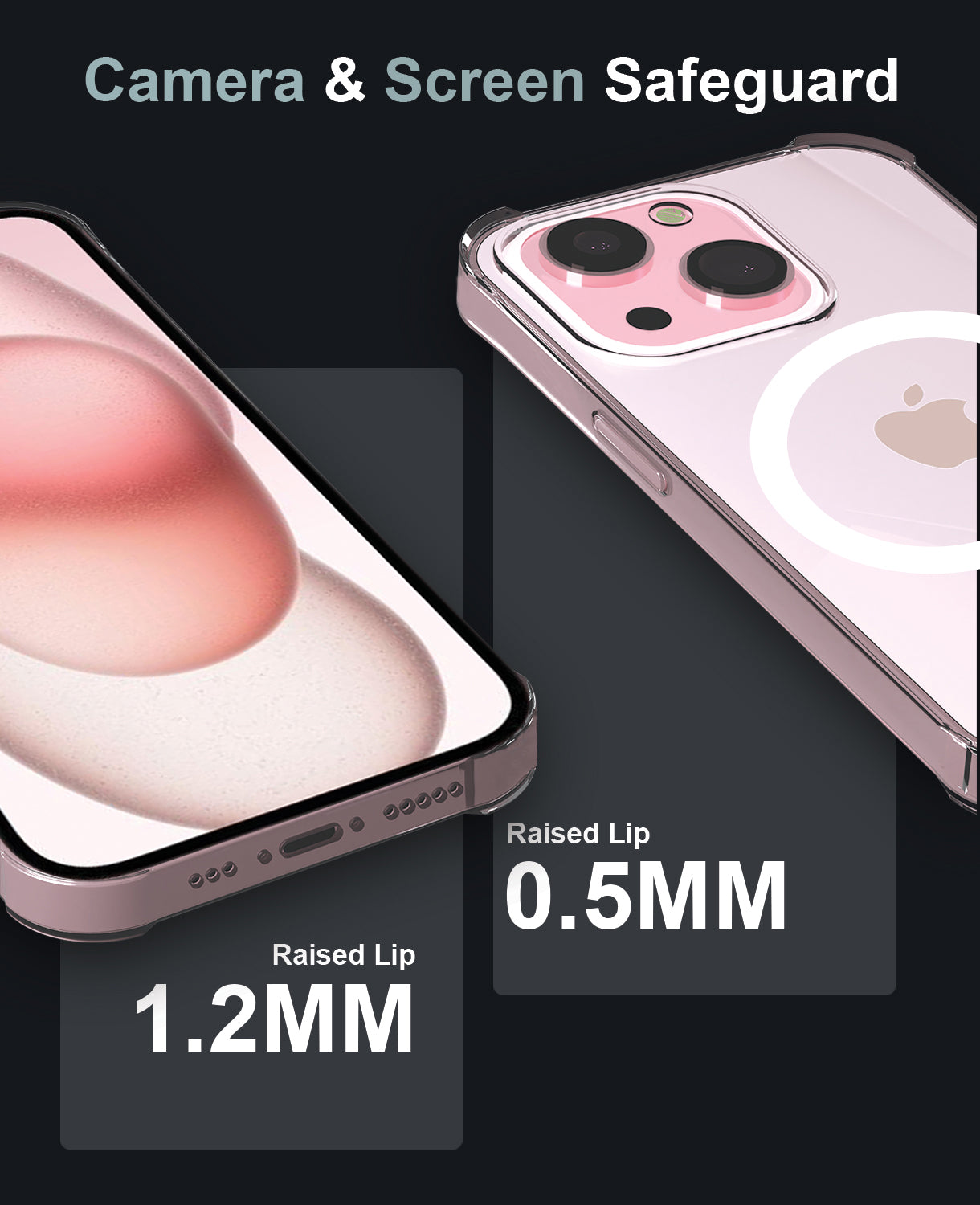 iPhone 15 Magsafe Clear Case, Compatible with Magsafe Wireless Charging, Transparent Cover for iPhone 15, 15 Pro, 15 Plus, 15 Pro Max iPhone 15 Magsafe Clear Case, Compatible with Magsafe Wireless Charging, Transparent Cover for iPhone 15, 15 Pro, 15 Plus, 15 Pro Max